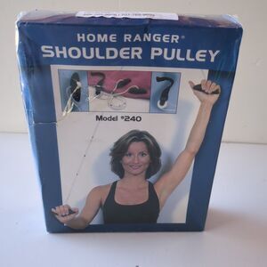 Home Ranger Shoulder Pulley with‎ Exercise Book Model #240 PrePak Products, New
